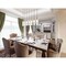 Z-Lite Alton Linear Chandelier, 7-Light, 4.75 In.W x 54 In.L x 14.25 In.H, Brushed Nickel/Clear+Frosted 824P-7L-BN - alternate 4
